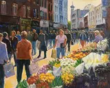 Fergal Flanagan, Flower Sellers, Grafton Street, Dublin
