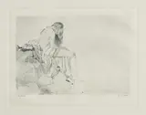 William Orpen, The Bather, print