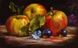 Carmela Brennan, Forbidden Fruit, oil on canvas