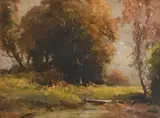 George W. Yeats, In the Mellow Autumn Light, 1932, oil on board