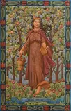 Francis Fitzharris, Design for a Tapestry, watercolour