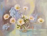 Geraldine M. O'Brien, Still Life - Flowers in a Vase