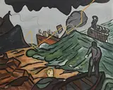 20th Century Irish School, Seascape