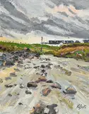 Dorothee Roberts French, Inishbofin, Co Galway, oil on canvas