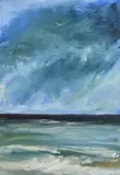 Caroline Canning, Renvyle Shore, 2006, mixed media on paper