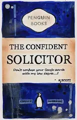 R Scott, The Confident Solicitor, acrylic on canvas