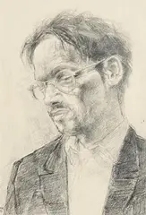 Noel Murphy, Head Study II, 2010, pencil drawing