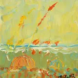 Marie Carroll, Fun at the Beach