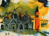 Salvador Dali Spanish, St. Mark's Square Venice