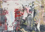 Landscape by John Kingerlee, oil on card, sold Jan 2020