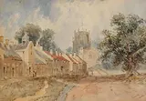 20th Century English School, Coxwold, watercolour