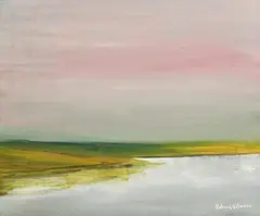 Roderick O'Connor, Coastal Sunrise, oil on canvas