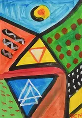 T. C. Murphy, Untitled, acrylic on paper