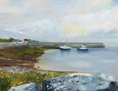 Maureen McKeown, Calm Evening, oil on canvas