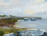 Maureen McKeown, Calm Evening, oil on canvas