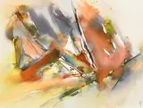 Teresa Fitzgerald, Untitled, watercolour