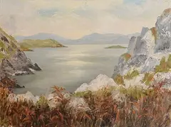 Mary Duffy, Autumn on the Ring of Kerry, oil on canvas