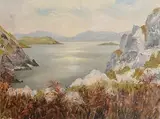 Mary Duffy, Autumn on the Ring of Kerry, oil on canvas