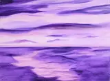 Helen Clark Oldfield, Cloud Forms, acrylic on canvas