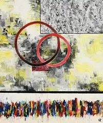 Amy Doolan, Untitled, acrylic on board