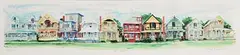 Bob Fitzgerald, Oak Bluffs, limited edition print - numbered 39 from an edition of 1000