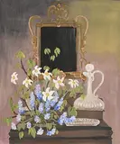 Monika Murray, Spring Flowers, oil on board
