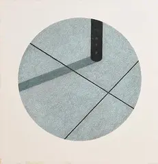 Don MacGabhann, Passing Time II, chalk, pastel and conte