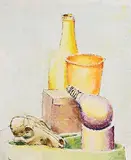 20th Century Irish School, Still Life on Table top