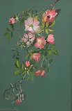 Blossoms by 20th & 21st Century Irish School, oil on paper, sold Jan 2020