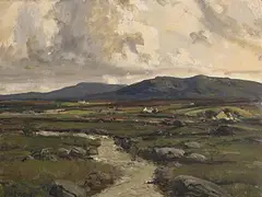 James Humbert Craig, Glenveigh Hills. Co. Donegal, oil on canvas