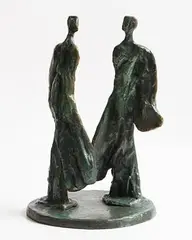 John Coen, Between Two Renunciations, unique bronze