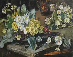 Kathleen Fox, Still Life, oil on canvas