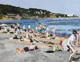 Stephen Cullen, Sandycove, oil on canvas board