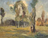 Ronald Ossory Dunlop, Figures in the Shade of a Tree