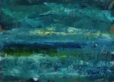 Dusk by George Campbell, oil on board, sold Jan 2020