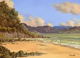 David Anthony Overend, Bunbeg, Co. Donegal, oil on canvas board