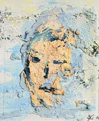 Head Study by John Kingerlee, oil on board, sold Jan 2020