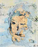 Head Study by John Kingerlee, oil on board, sold Jan 2020