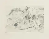 William Orpen, After Bathing, print