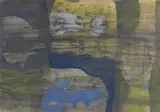 Piet Sluis, Abstract Blue