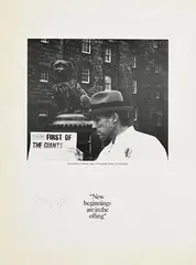 Joseph Beuys German, New Beginnings are in the Offing, limited edition lithograph - numbered 8 from an edition of 400