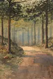 Entrance to Catherine Tynan's Driveway by Percy French, watercolour, sold Nov 2019