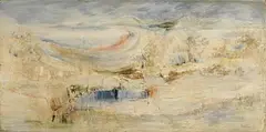 Richard Kingston, Killiney Bay, oil on board