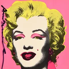 Marilyn Castelli Invitation by Andy Warhol American, 1981, colour offset lithograph on firm glossy announcement card published by Colour Editions Inc., offered Nov 2019