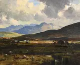 Kerry Bogland, Co. Kerry by Maurice Canning Wilks, oil on canvas, offered Nov 2019