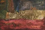Another Realm by Colin Middleton, oil and papier mache on board, sold Nov 2019