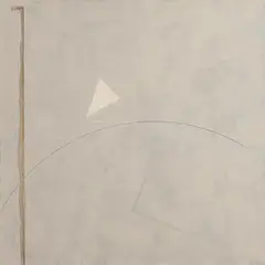 Abstract by Felim Egan, 1987, oil on linen, offered Nov 2019