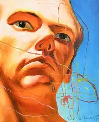 Mark (Rasher) Kavanagh, Blue Sunshine, 1999, oil on canvas