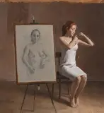 Harry Holland, Female Portrait