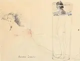 Micheal Farrell, Madonna Irelande, 1977, mixed media on paper